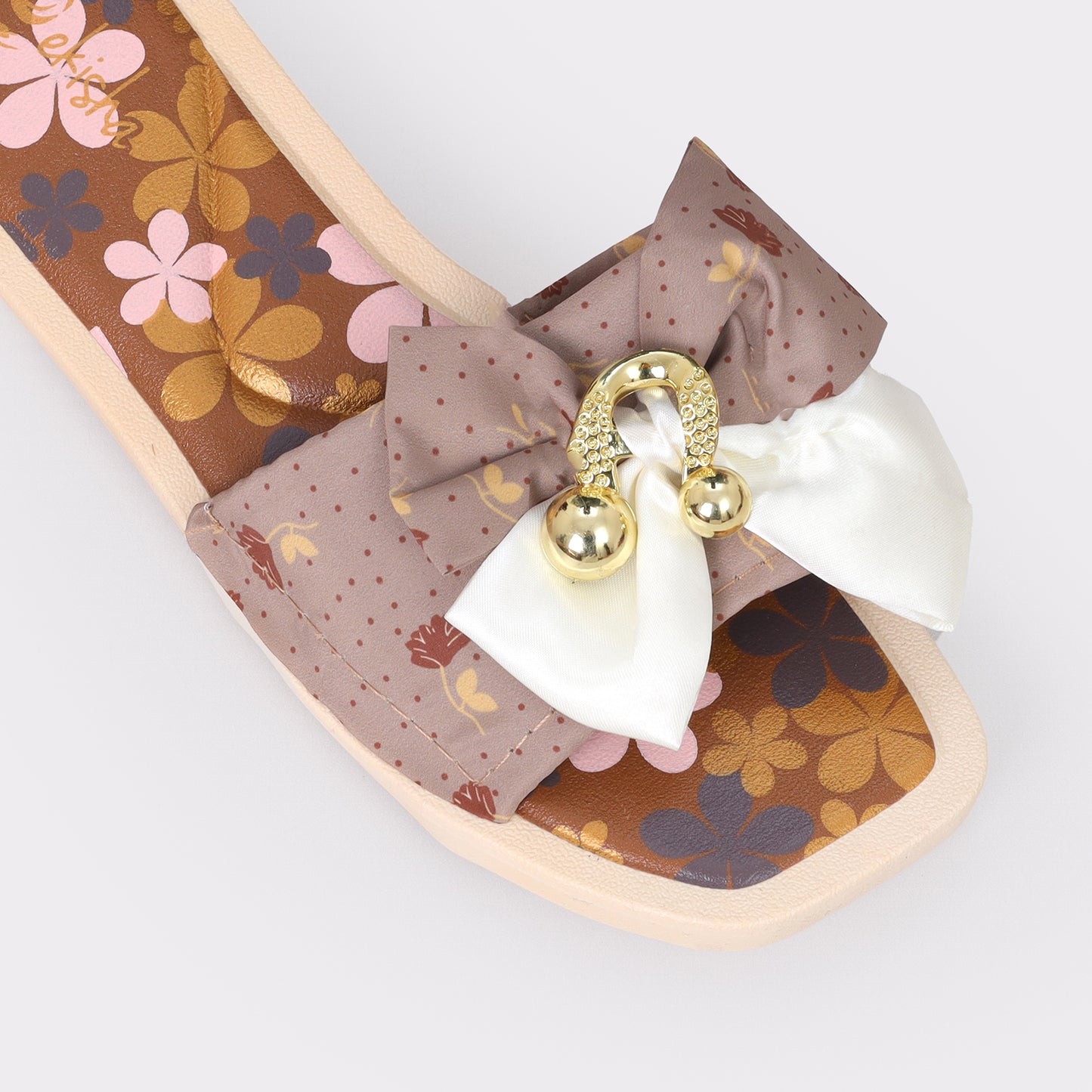 Women's Floral Slippers