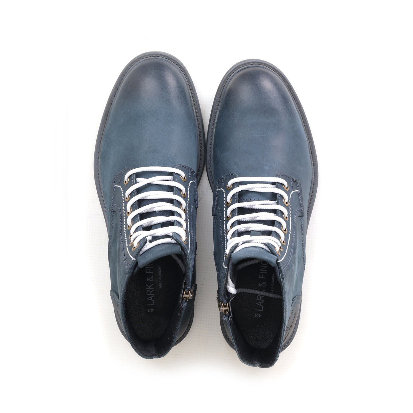 M-LF-0200341- Lace-up Leather Boots