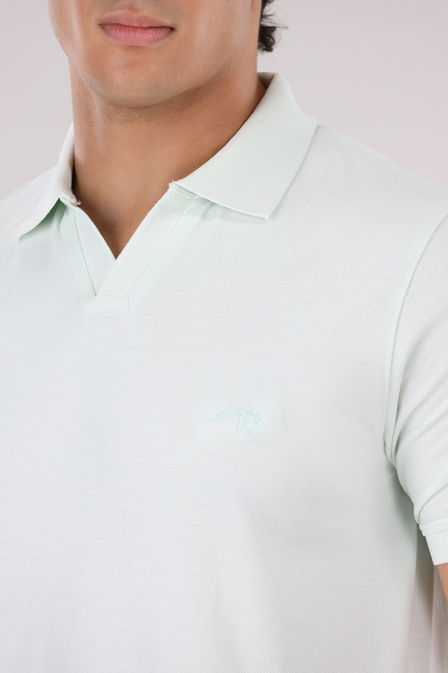 Athleisure V Notch Polo