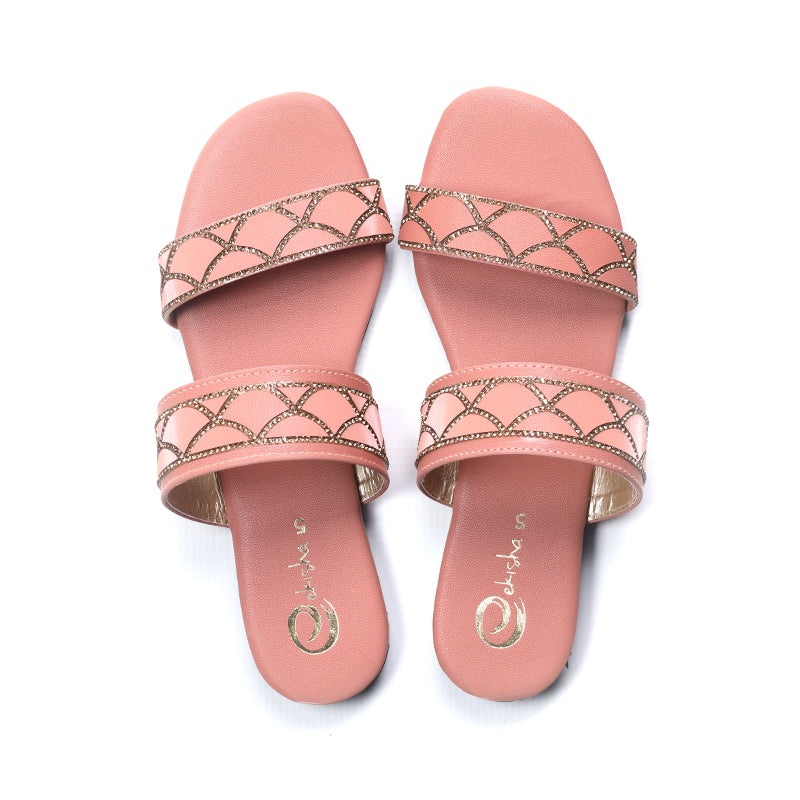 Dual-Strap Flats For Women