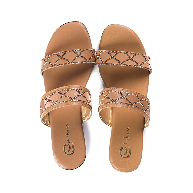 Dual-Strap Flats For Women
