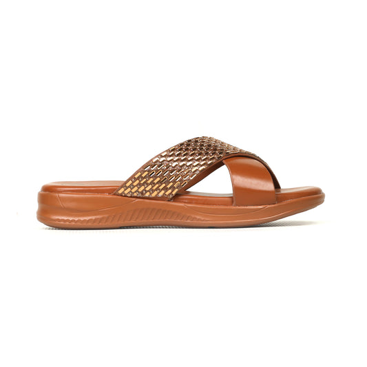 Women's Cross-Strap Slippers