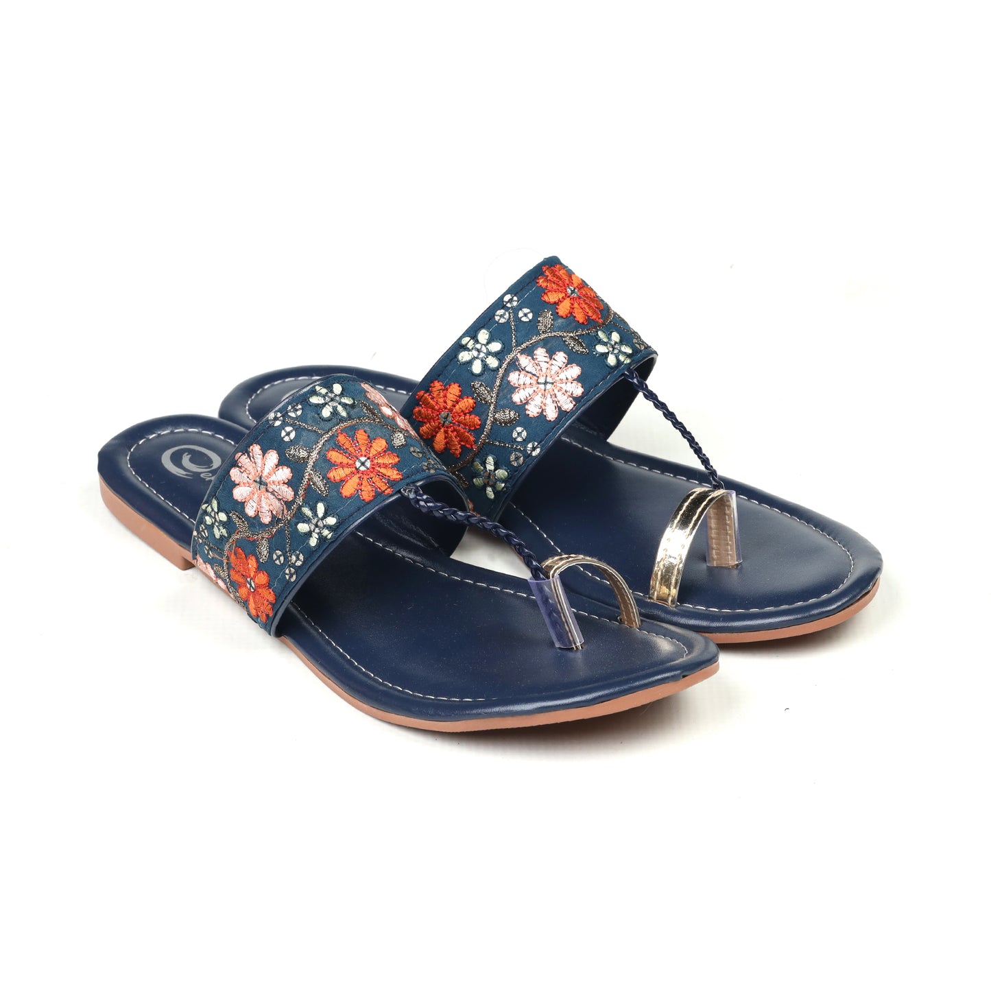 Women's Floral Kola Puri