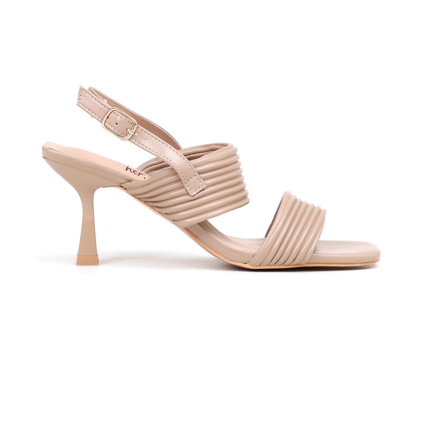 Women's Ribbed Square Heels