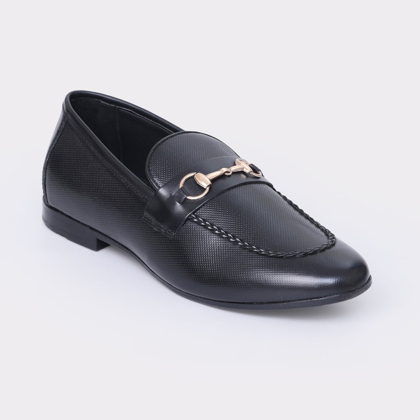 Men's leather dress slip-on