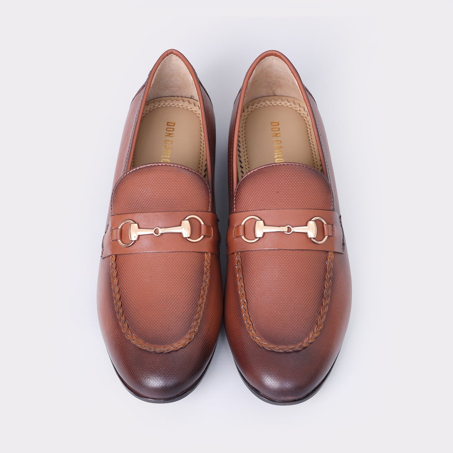 Men's leather dress slip-on