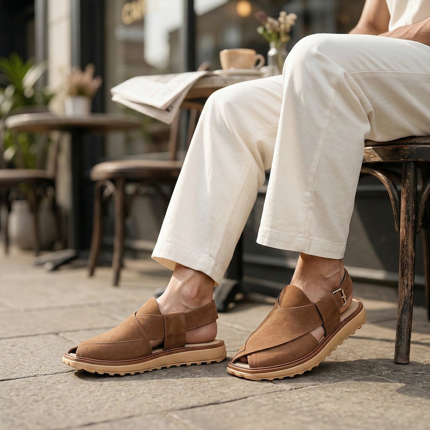 Men Peshawari Chappal