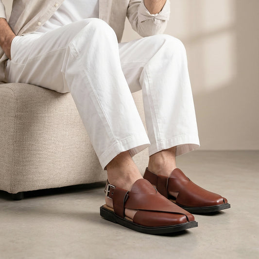 Men Peshawari Chappal