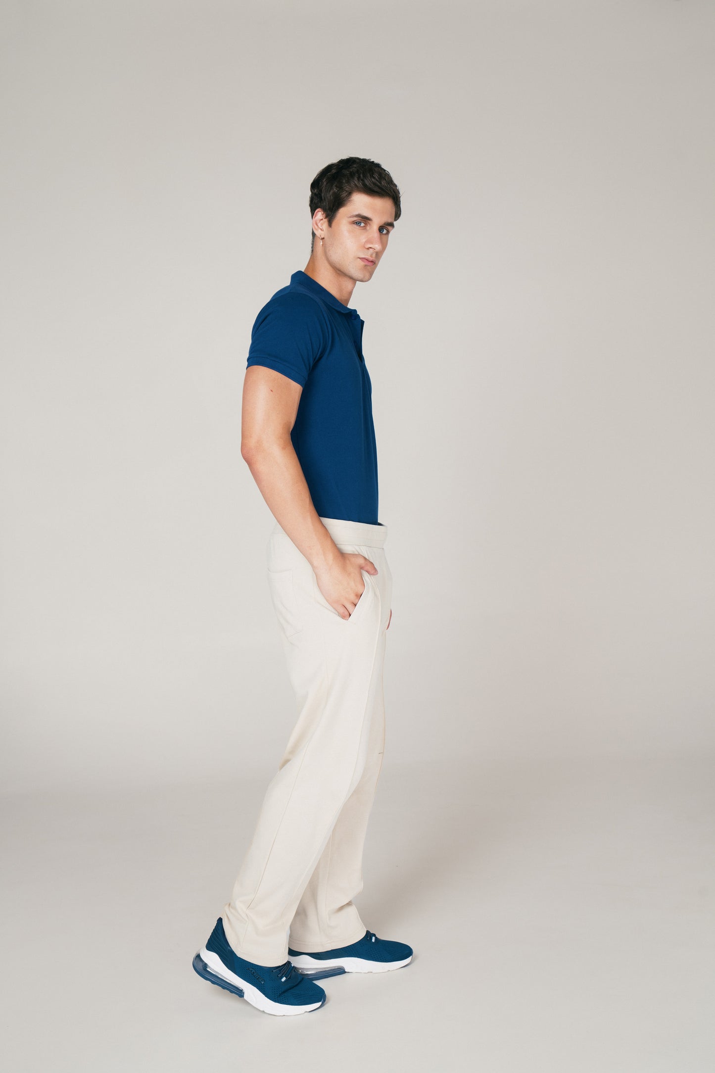 Pleated Pants Interlock