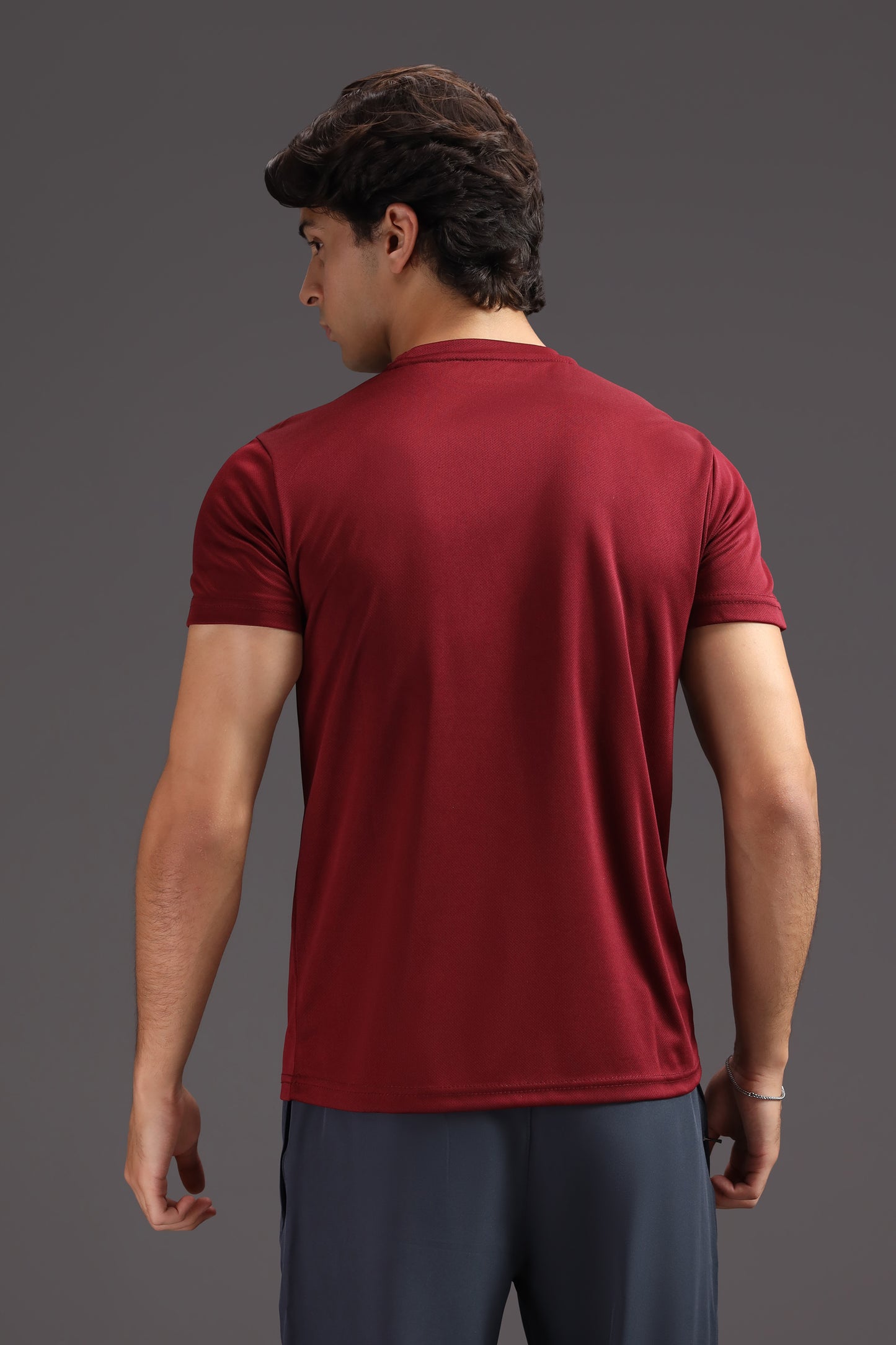 Activewear Contrast Piping Tee