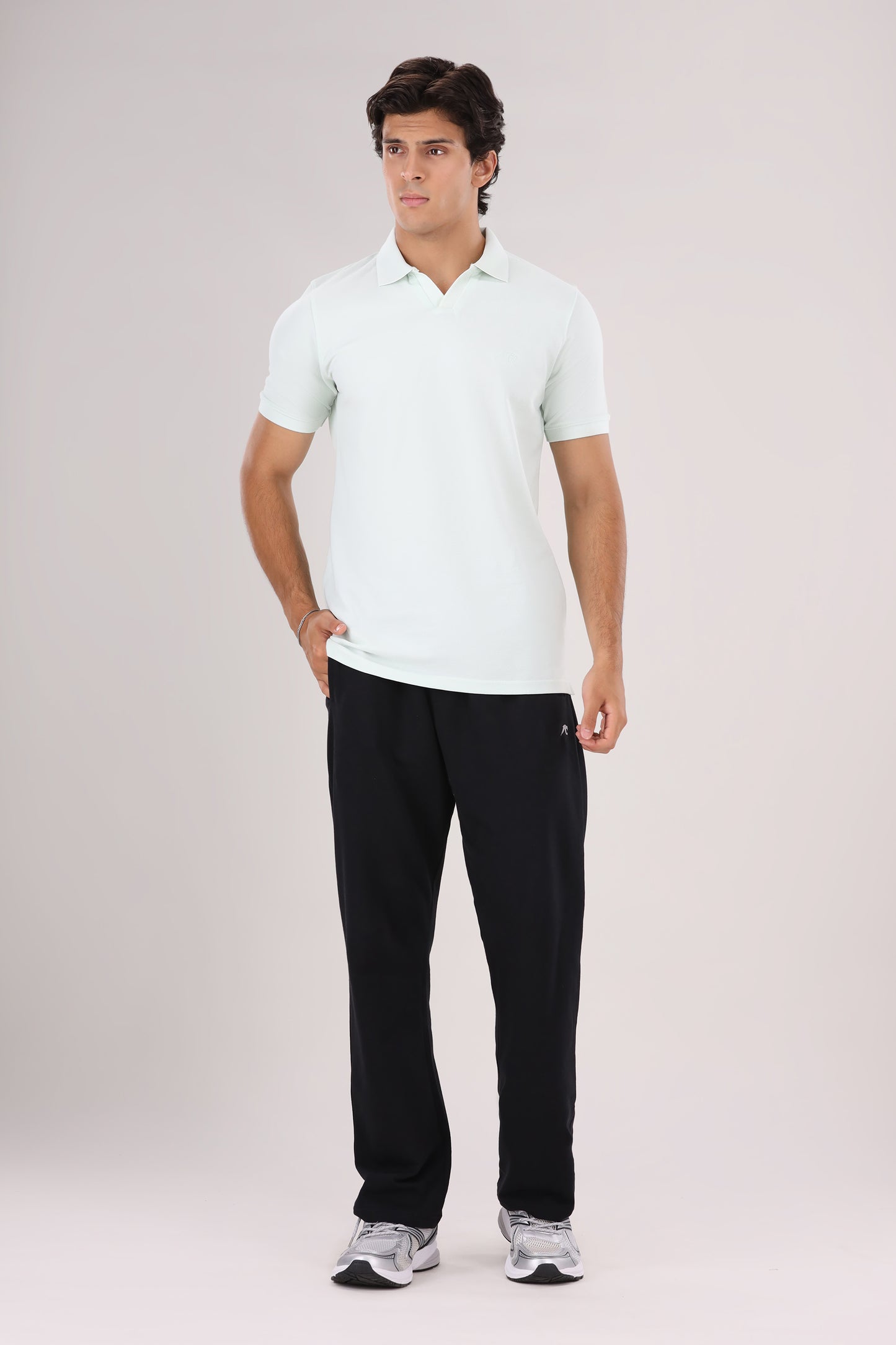 Athleisure V Notch Polo