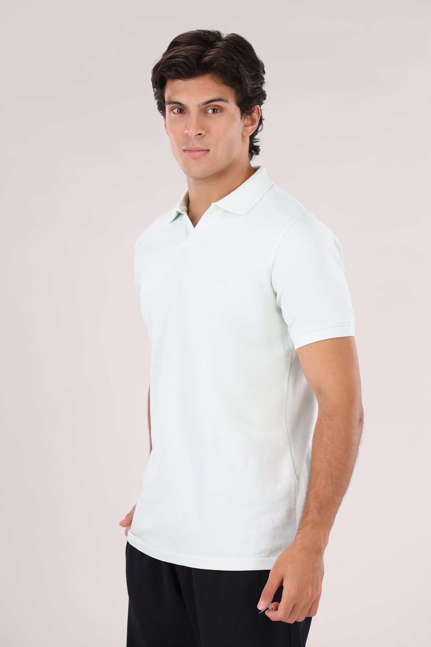 Athleisure V Notch Polo