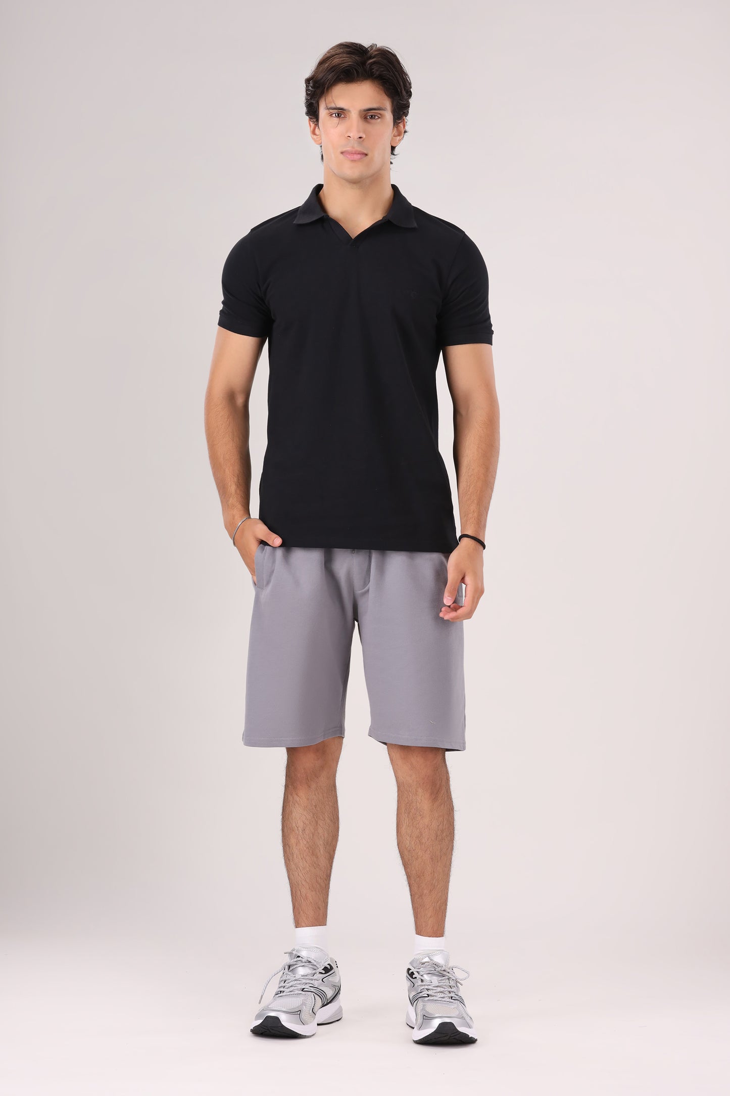 Athleisure V Notch Polo