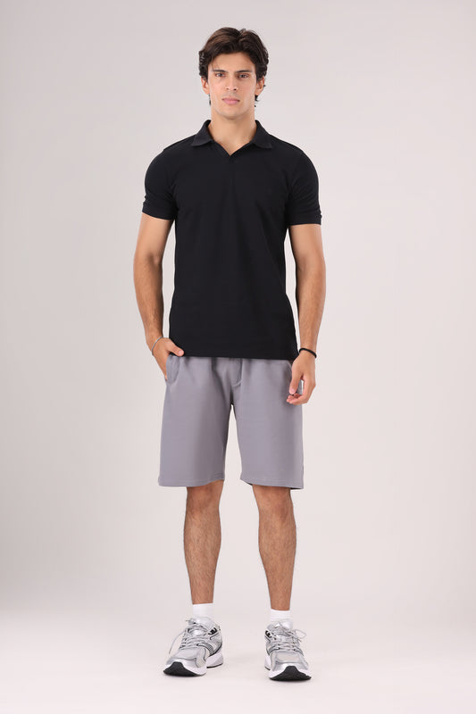 Athleisure V Notch Polo
