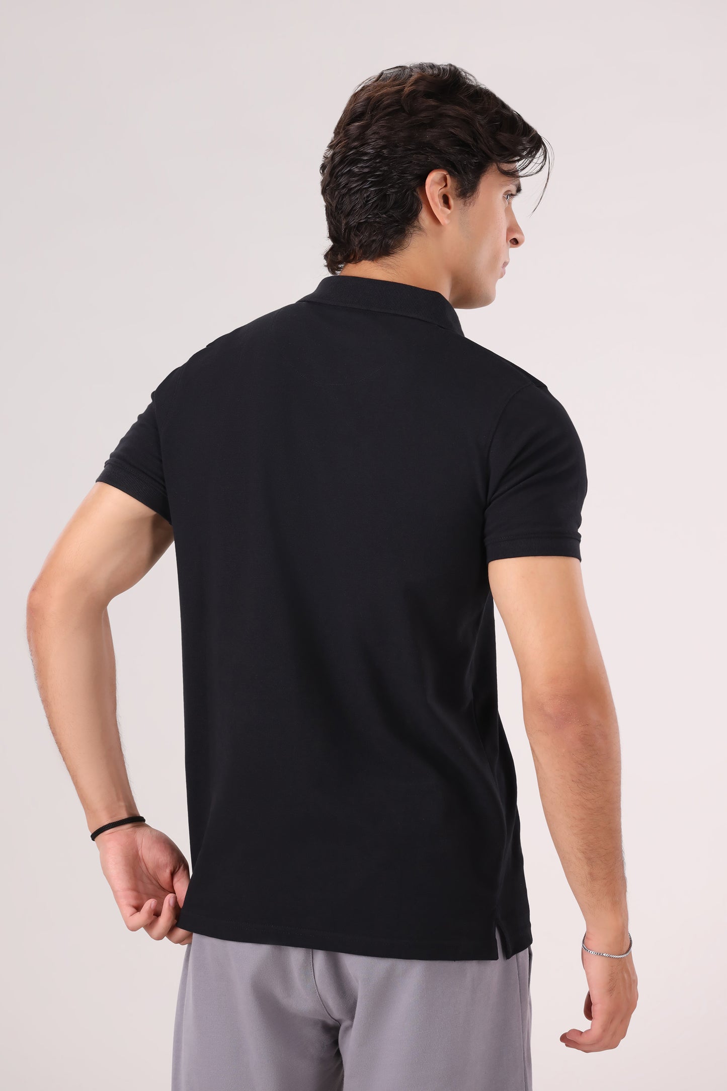 Athleisure V Notch Polo