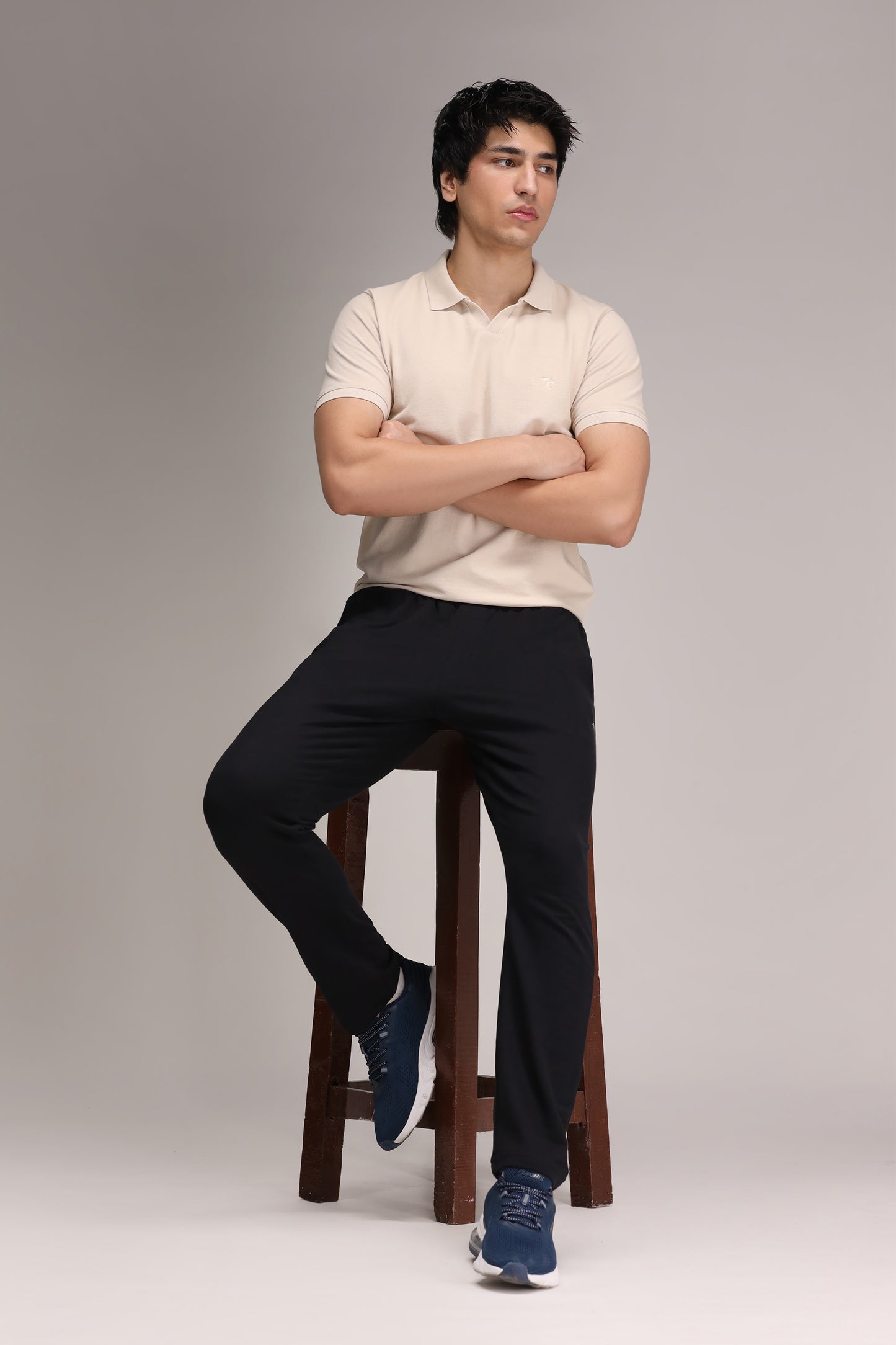Athleisure V Notch Polo