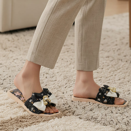 Women's Floral Slippers