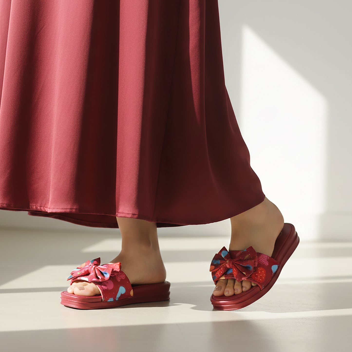 Women's Bow Tie Slippers