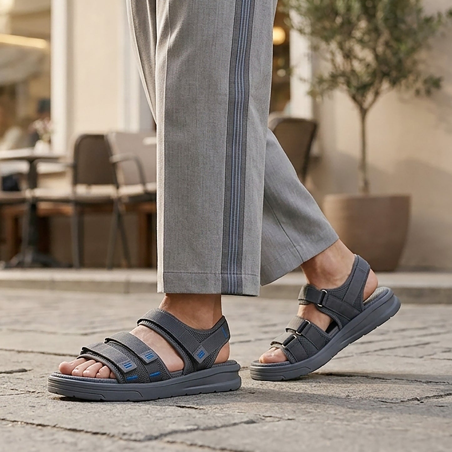 Men's Strapped Sandals