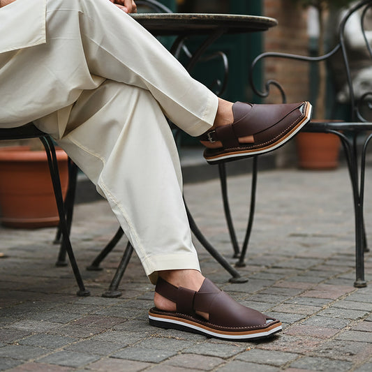 M-LF-0400204- Leather Peshawari